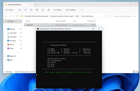 Microsoft Activation Scripts (MAS) .